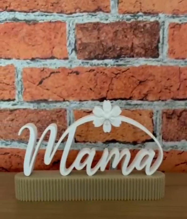 „Mama“ Aufsteller boho