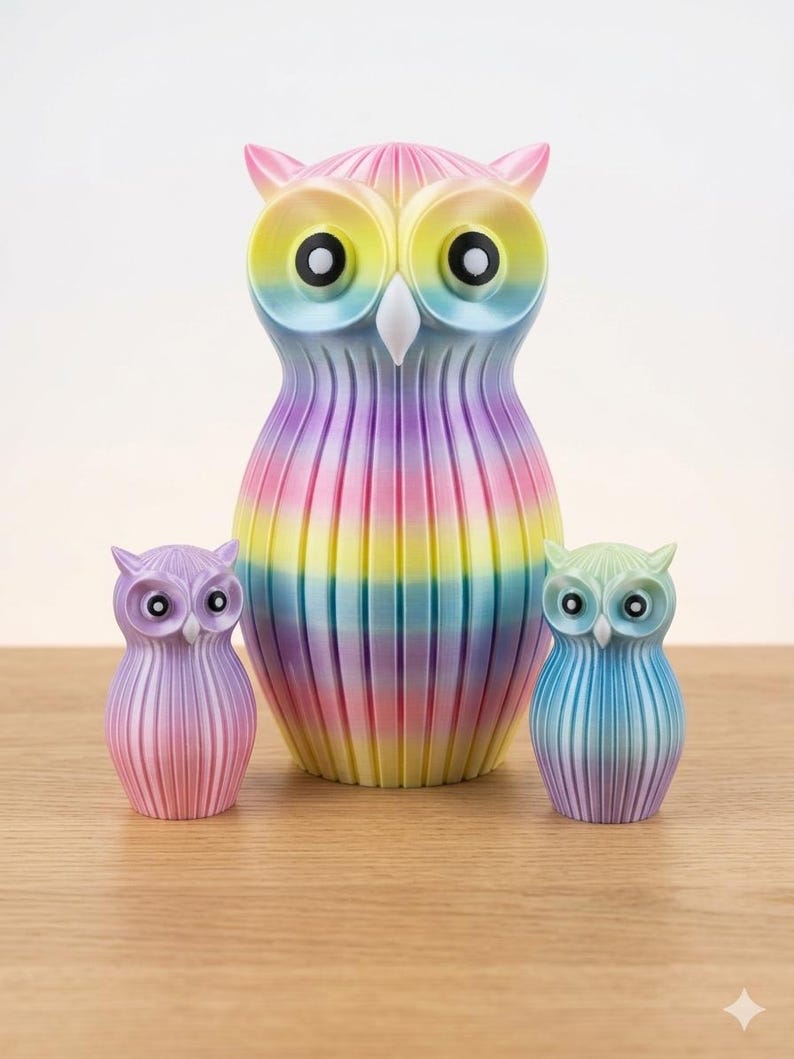 Regenbogen-Eule